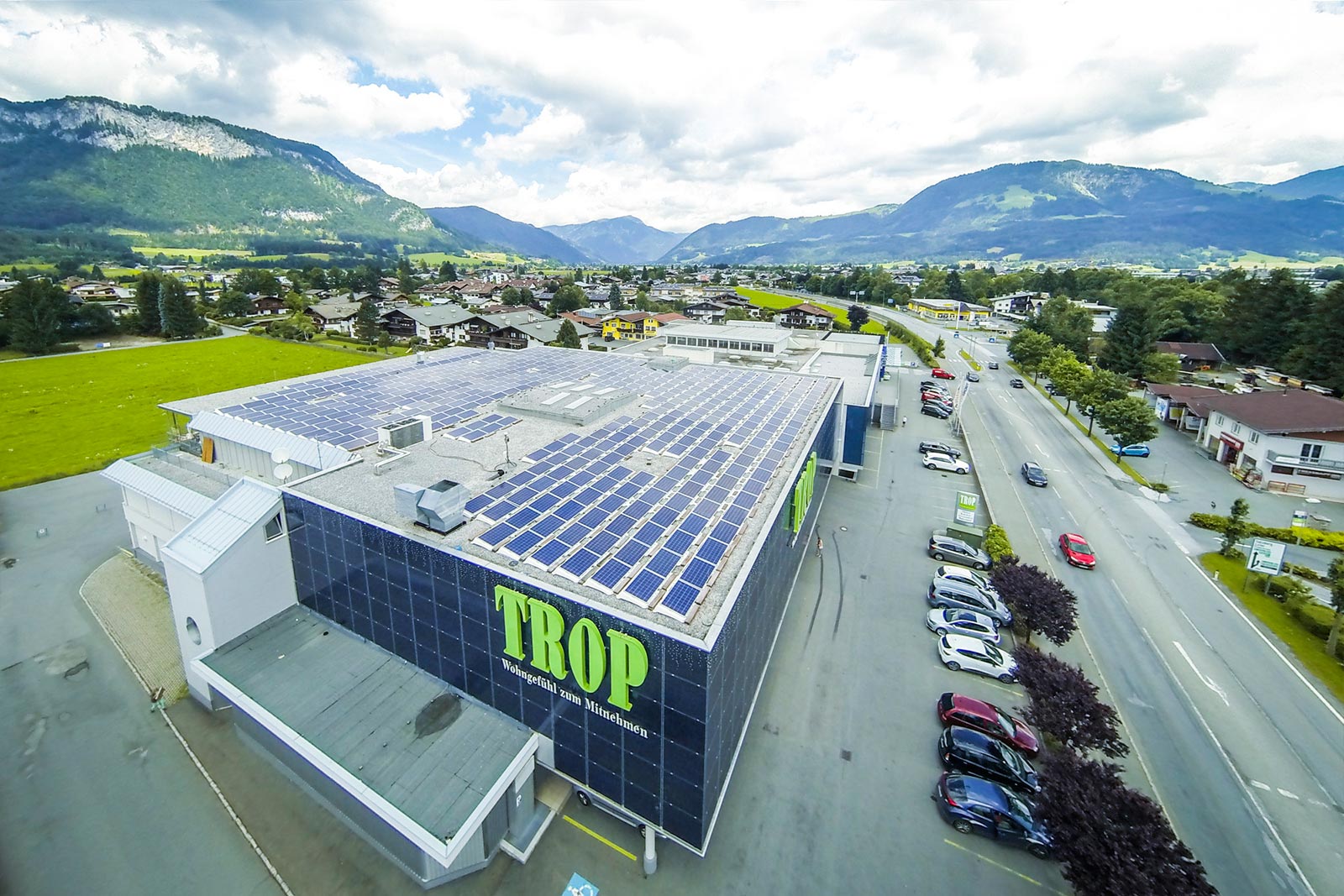 Photovoltaikanlage Trop St. Johann - Tirol