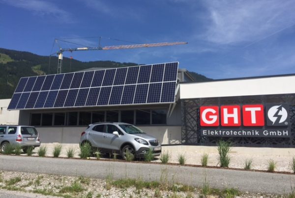 GHT Elektrotechnik in Saalfelden Photovoltaikanlage