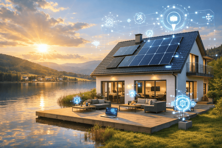 Kärnten Haus am See mit Energiesystem und PV Anlage Kärnten